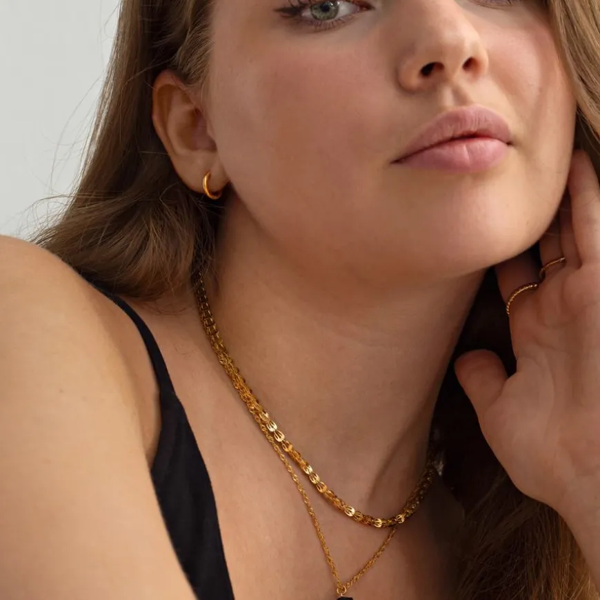 Isolde Black Agate Necklace