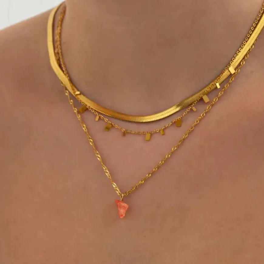 Isolde Carnelian Necklace