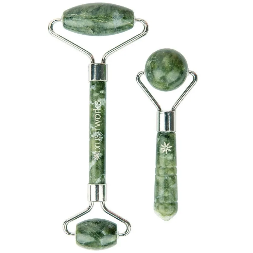 Jade Roller & Globe Set 2pcs