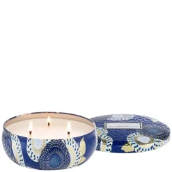 Japonica Collection 3 Wick Tin Candle Mediterranean Lemon 340g