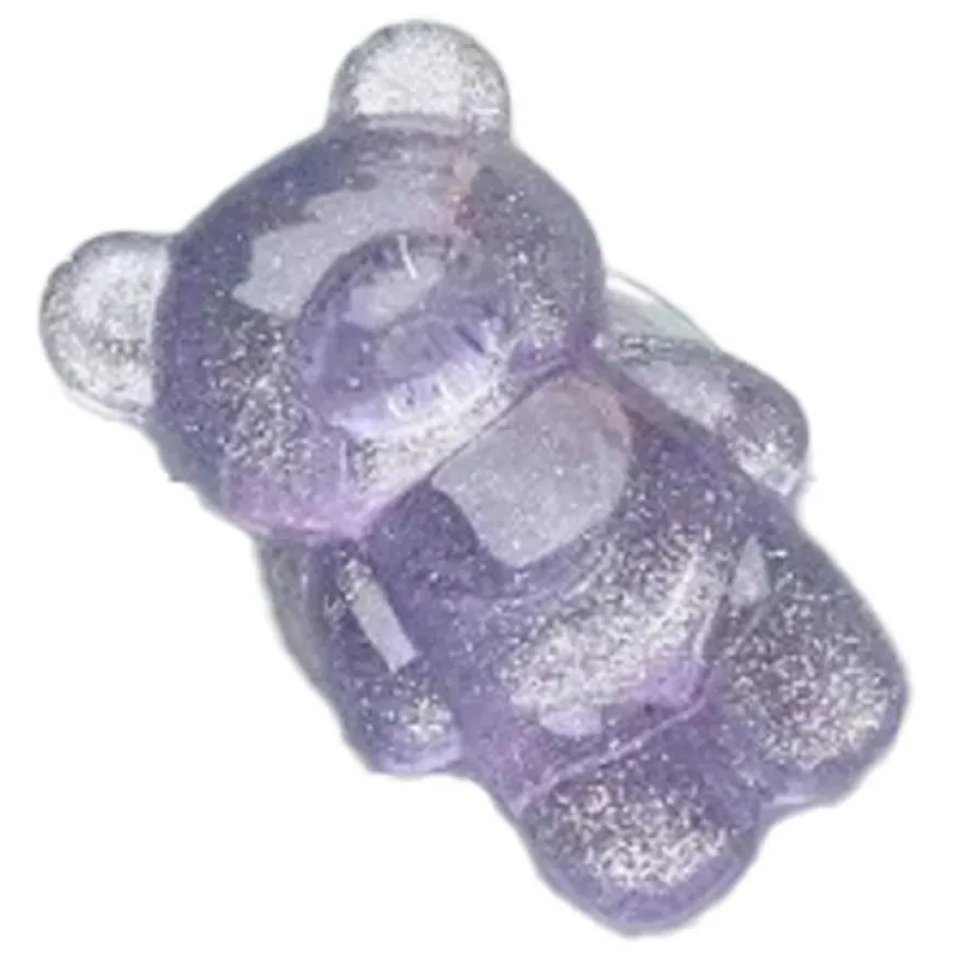 Jelly Bear Popsocket Purple 1pcs