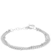 Jen Tassel Bracelet Plain Silver Onesize