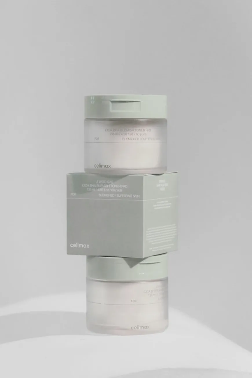 Ji Woo Gae Cica BHA Blemish Toner Pad 60pcs