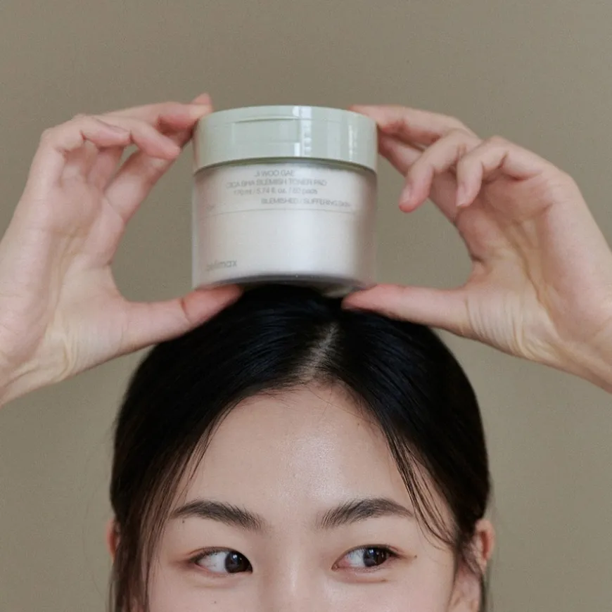 Ji Woo Gae Cica BHA Blemish Toner Pad 60pcs