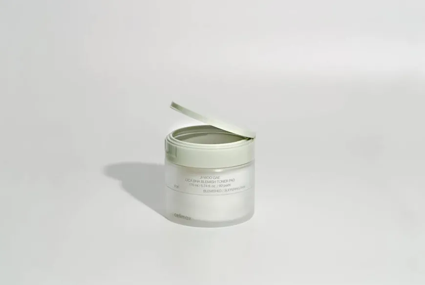 Ji Woo Gae Cica BHA Blemish Toner Pad 60pcs