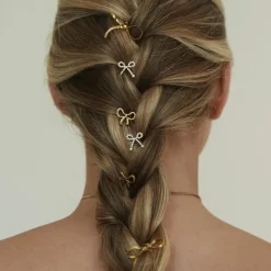 Juliette Cute Pearl Bow Stud Earrings