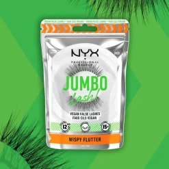 Jumbo Lash! Vegan False Lashes 03 Wispy Flutter