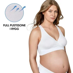 Keep Cool Night Bra White M