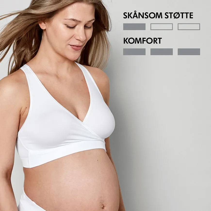 Keep Cool Night Bra White S