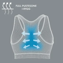 Keep Cool Night Bra White XXL