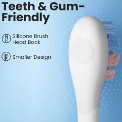 Kids P3K8 Brush Head Black 6pcs