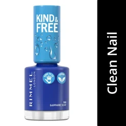 Kind & Free Clean Cosmetics Nail Polish 169 Saphirre Soar 8ml