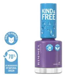 Kind & Free Clean Cosmetics Nail Polish 167 Lilac Love 8ml