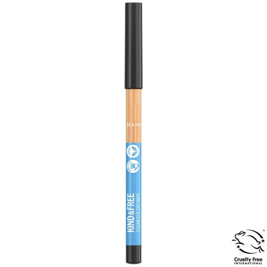 Kind & Free Clean Eyeliner Pencil 001 Pitch 1.1g
