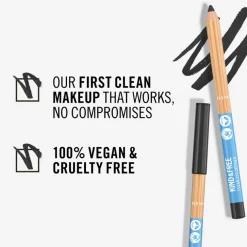 Kind & Free Clean Eyeliner Pencil 001 Pitch 1.1g
