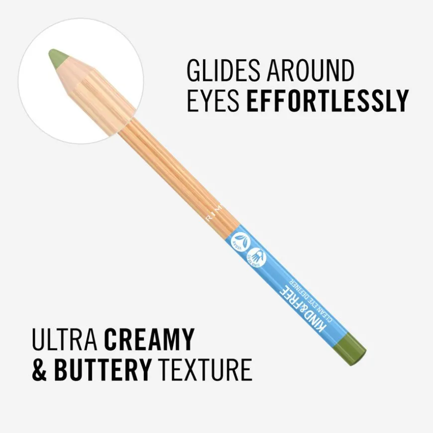Kind & Free Clean Eyeliner Pencil 004 Soft Orchard 1.1g