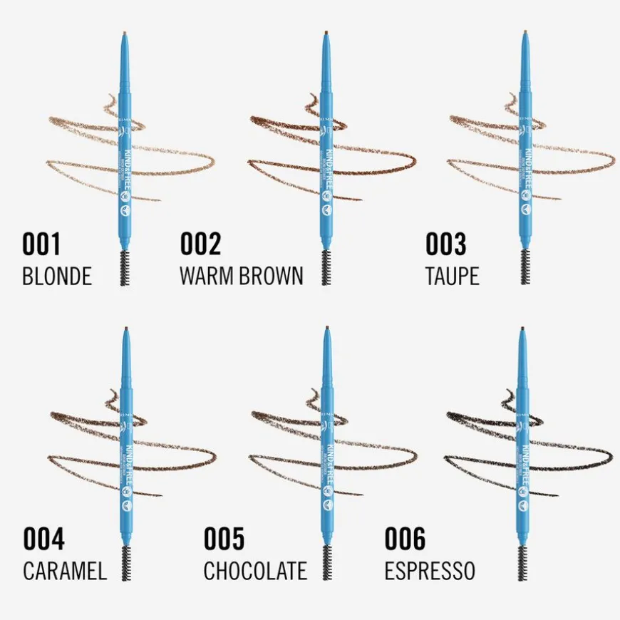 Kind & Free Dual Ended Brow Definer 006 Espresso 0.9g