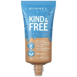 Kind & Free Moisturising Skin Tint Foundation 160 Vanilla 30ml