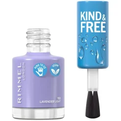 Kind & Free Nail Polish Lacquer 153 Lavender Light 8ml