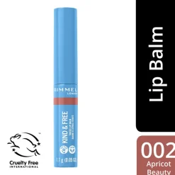 Kind & Free Tinted Lip Balm 002 Apricot Beauty 4g