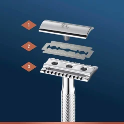 King C Gillette Double Edge Razor 5CT