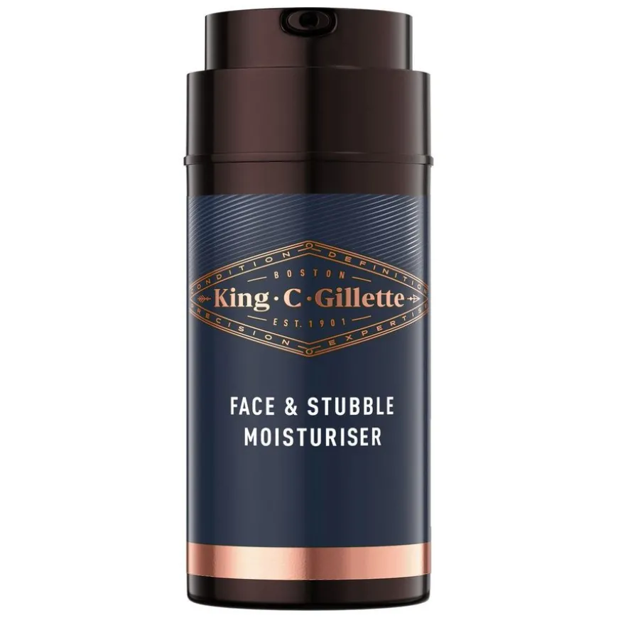 King C Gillette Face & Stubble Moisturizer 100ml