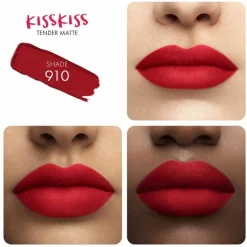 Kiss Kiss Tender Matte Lipstick 910 Wanted Red 2,8g