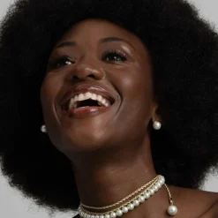 Laney Pearl Earring White 10mm