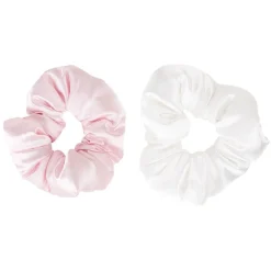 Large Cloud Scrunchies Pink & White