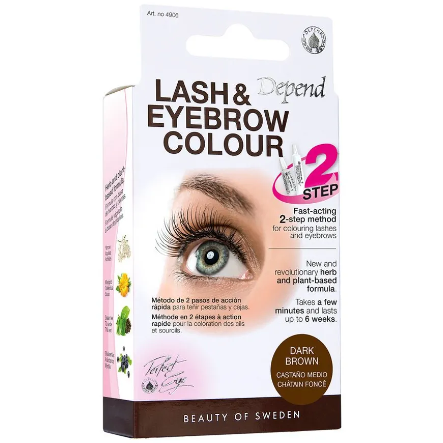 Lash And Eyebrow Colour Dark Brown