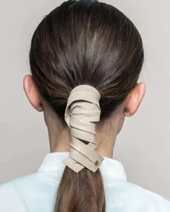 Leather Band Long Bendable Cream