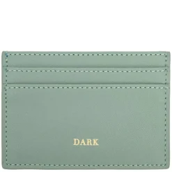 Leather Card Holder Nappa Ocean Green