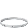 Leia Star Bangle Bracelet Silver