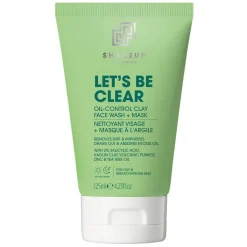 Let’s Be Clear: Oil-Control Clay Face Wash + Mask 125ml