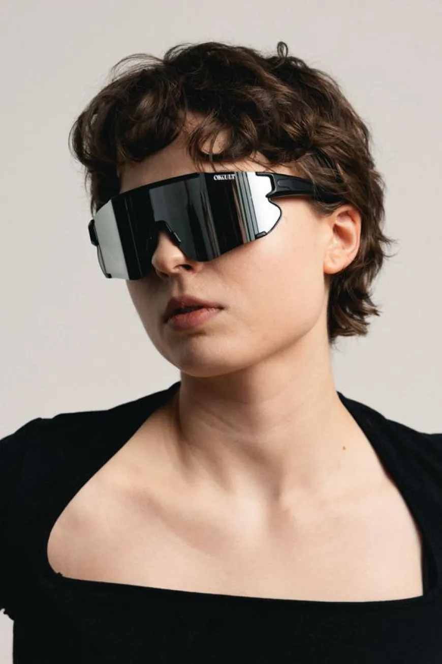 Lex Black Grey Mirror