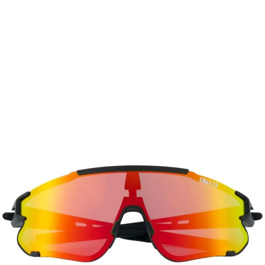 Lex Black Orange Mirror