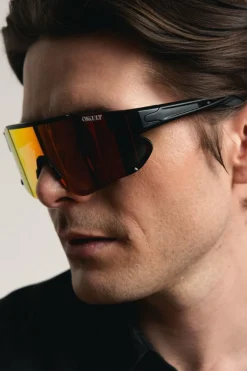 Lex Black Orange Mirror