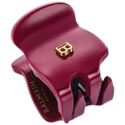 Limited Edition Pince à Cheveux Extra Small Velvet Burgundy