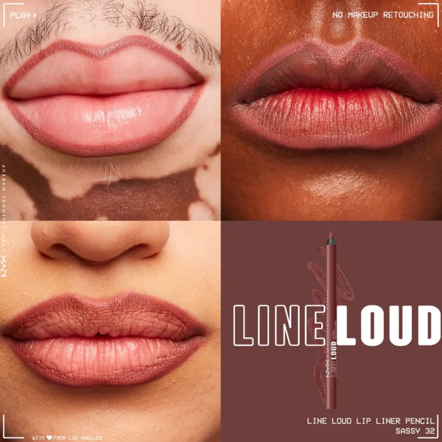 Line Loud Lip Pencil 32 Sassy 1,2g