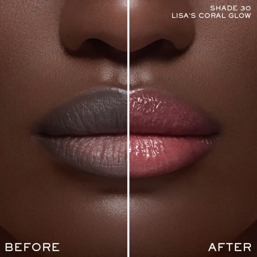 Lip Idôle Squalane-12 Butterglow Glowy Color Balm 30 Lisa's Coral Glow 3g