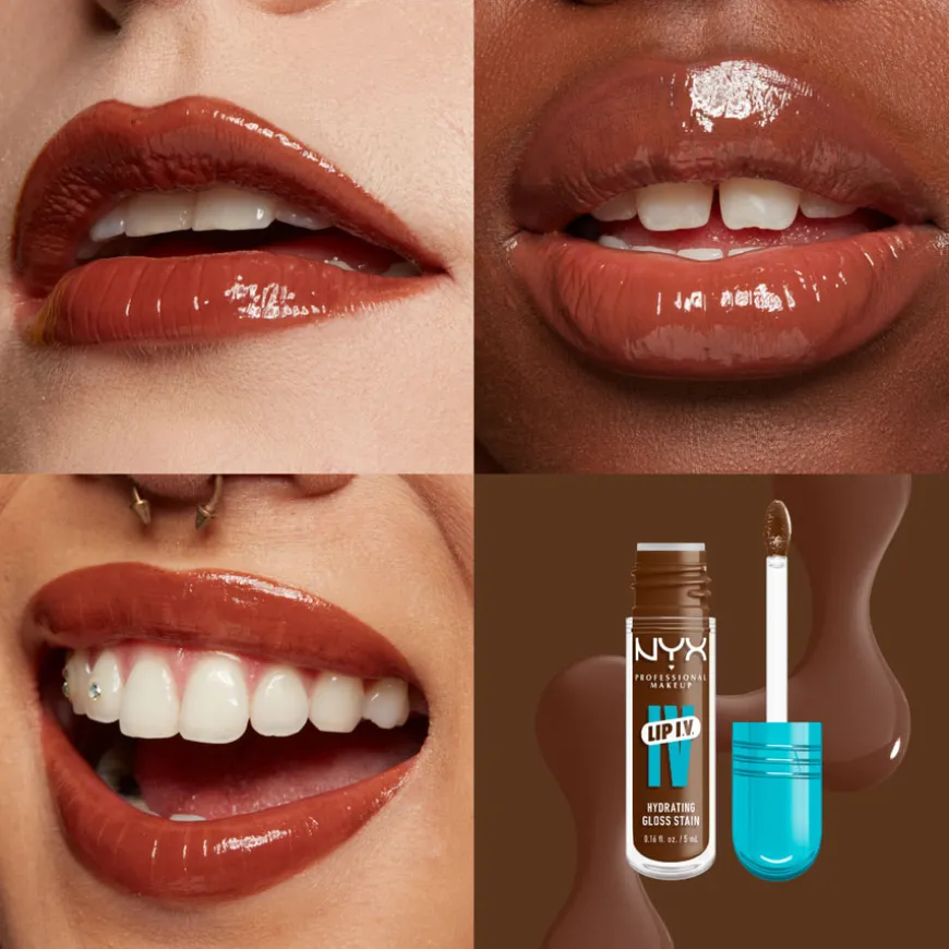 Lip I.V. Hydrating Gloss Stain 04 Cocoa Quench 5ml
