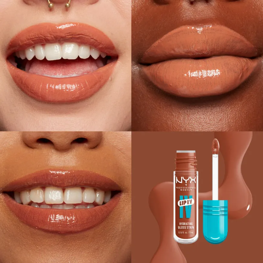 Lip I.V. Hydrating Gloss Stain 01 Caramel Drip 5ml