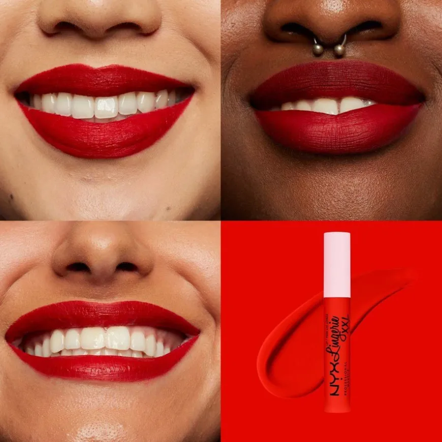 Lip Lingerie XXL Matte Liquid Lipstick 27 On Fuego 4ml