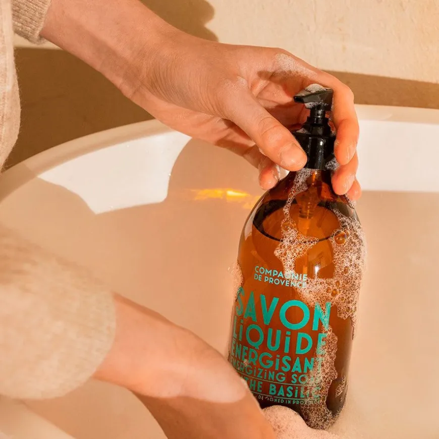 Liquid Marseille Soap Mint Basil 495ml