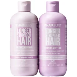 Longer Stronger Hair Shampoo & Conditoner For Curly, Wavy Hair 2 x 350ml