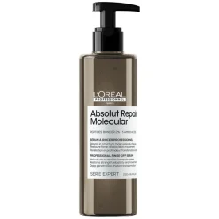 L'Oréal Professionnel Repair Molecular Shampoo, Rinse-Out Serum and Leave-In
