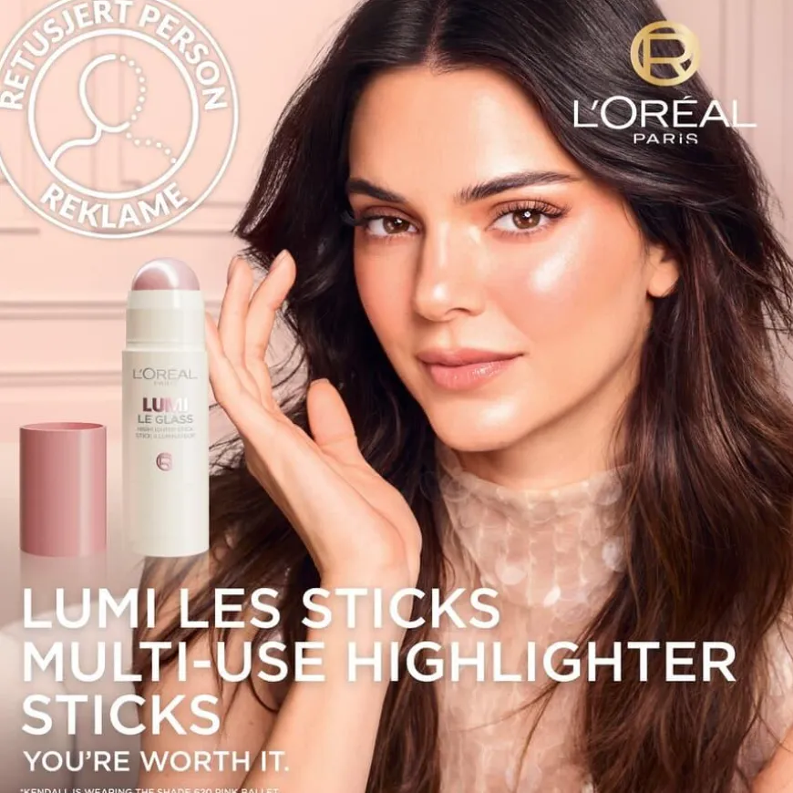 Lumi Le Glass Highlighter Stick Glassy 620 Pink Ballet 5g