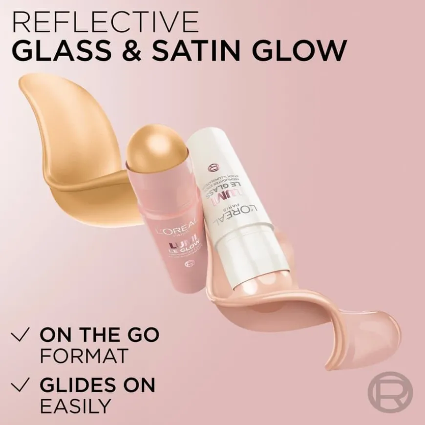 Lumi Le Glass Highlighter Stick Glassy 620 Pink Ballet 5g