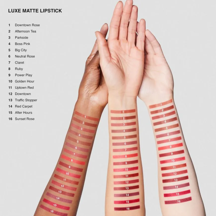 Luxe Matte Lipstick Downtown Rose 3,5g