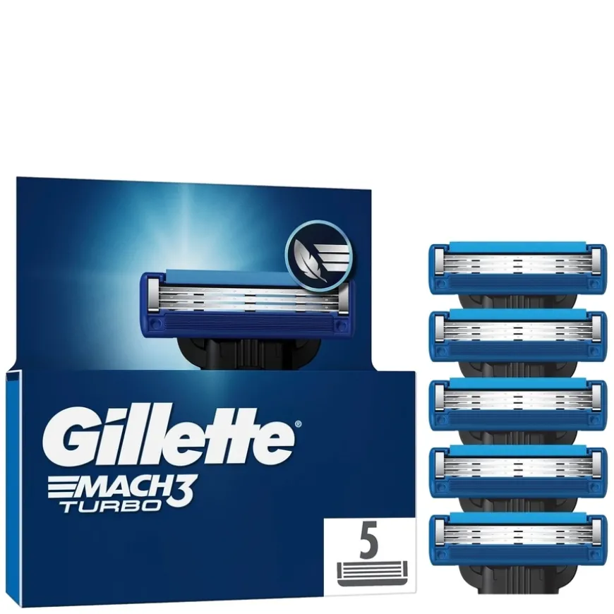 Mach3 Turbo Men’s Razor Blade Refills 5pcs